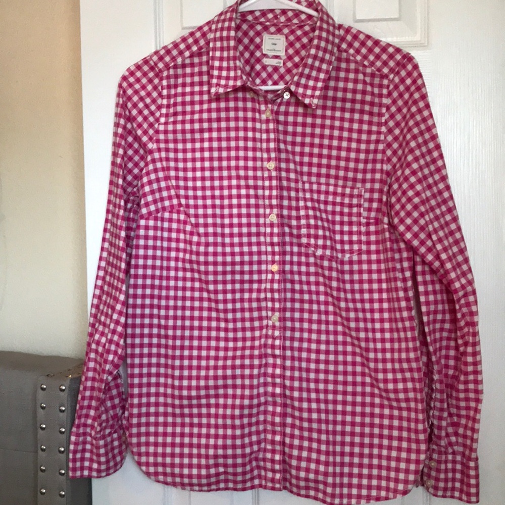 Gap Gingham Button Up